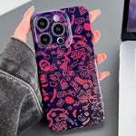 Painted Pattern Precise Hole PC Phone Case, For iPhone 11 Pro Max