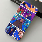 Painted Pattern Precise Hole PC Phone Case, For iPhone XS Max