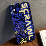 Painted Pattern Precise Hole PC Phone Case, For iPhone XS Max
