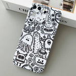 Painted Pattern Precise Hole PC Phone Case, For iPhone 8 Plus / 7 Plus