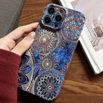 Painted Pattern Precise Hole PC Phone Case, For iPhone 15 Pro Max