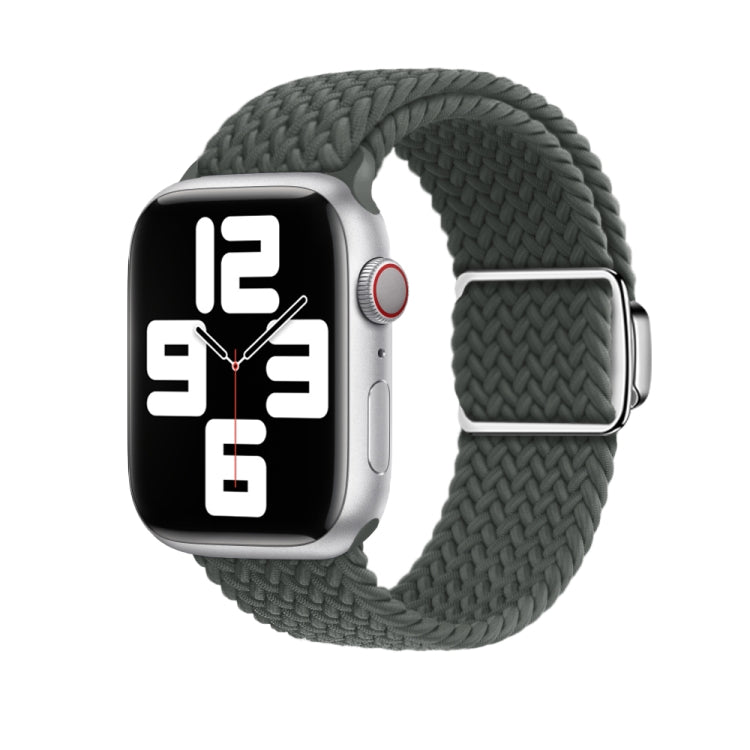 Nylon Loop Magnetic Buckle Watch Band, For Apple Watch SE 40mm, For Apple Watch SE 44mm