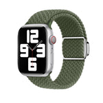 Nylon Loop Magnetic Buckle Watch Band, For Apple Watch Series 6 40mm, For Apple Watch Series 6 44mm