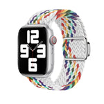 Nylon Loop Magnetic Buckle Watch Band, For Apple Watch Series 5 44mm, For Apple Watch Series 5 40mm