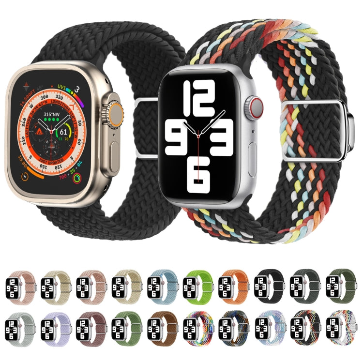 Nylon Loop Magnetic Buckle Watch Band, For Apple Watch Series 8 41mm, For Apple Watch Series 8 45mm