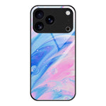 Marble Pattern Glass Protective Phone Case, For iPhone 18 Pro / 17 Pro, For iPhone 18 Pro Max / 17 Pro Max, For iPhone 17, For iPhone 17 Air, For iPhone 15 Pro Max, For iPhone 15 Pro