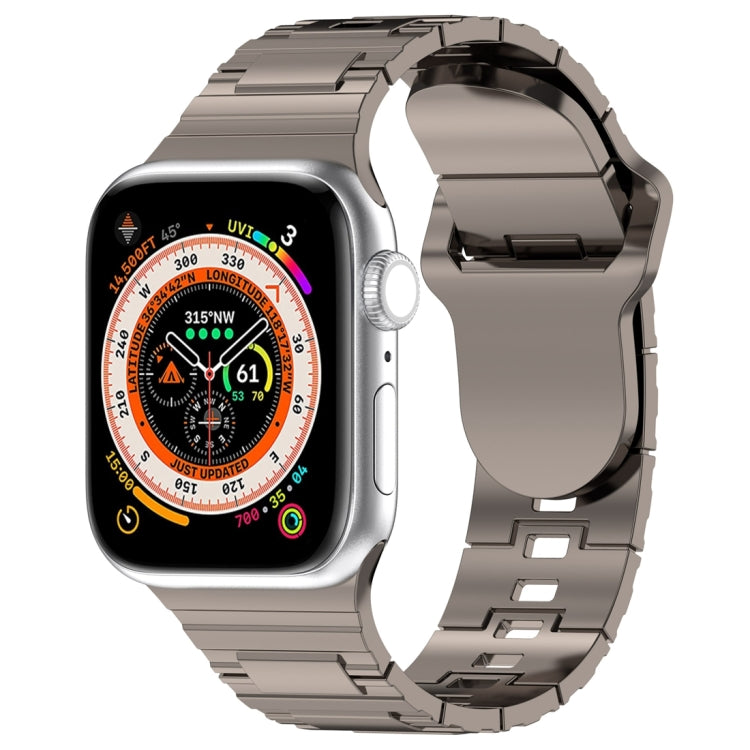 Square Buckle Armor Style Silicone Watch Band, For Apple Watch 8 45mm, For Apple Watch SE 2022 40mm, For Apple Watch SE 2022 44mm