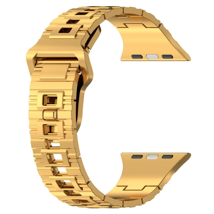 Square Buckle Armor Style Silicone Watch Band, For Apple Watch SE 44mm, For Apple Watch 6 40mm, For Apple Watch 6 44mm