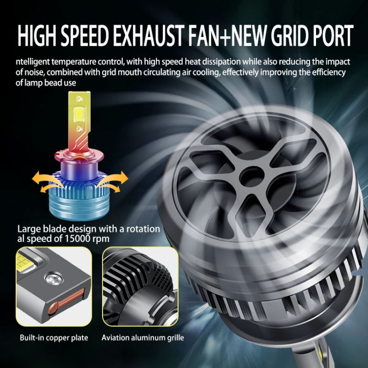 P15 1 Pair D4S / D4R DC10-32V / 35W / 6000K / 4000LM IP68 Waterproof Car LED Headlight, D4S / D4R