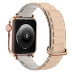 Reverse Buckle Magnetic Silicone Watch Band, For Apple Watch Series 7 41mm, For Apple Watch Series 7 45mm, For Apple Watch SE 40mm