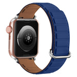 Reverse Buckle Magnetic Silicone Watch Band, For Apple Watch SE 44mm, For Apple Watch Series 6 40mm, For Apple Watch Series 6 44mm