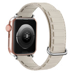 Reverse Buckle Magnetic Silicone Watch Band, For Apple Watch Series 4 40mm, For Apple Watch Series 3 38mm, For Apple Watch Series 3 42mm