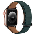Reverse Buckle Magnetic Silicone Watch Band, For Apple Watch 38mm