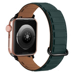 Reverse Buckle Magnetic Silicone Watch Band, For Apple Watch SE 2023 40mm, For Apple Watch Ultra 2 49mm, For Apple Watch Series 9 45mm
