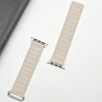 Reverse Buckle Magnetic Silicone Watch Band, For Apple Watch Series 10 46mm, For Apple Watch Series 10 42mm, For Apple Watch SE 2023 44mm