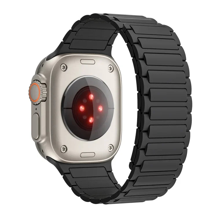 Magnetic Loop Silicone Watch Band, For Apple Watch Series 8 41mm, For Apple Watch Series 8 45mm, For Apple Watch SE 2022 40mm