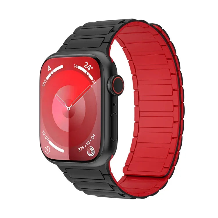 Magnetic Loop Silicone Watch Band, For Apple Watch Series 9 45mm, For Apple Watch Series 9 41mm, For Apple Watch Ultra 49mm