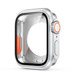 Change to Ultra 49mm All-Inclusive Film Hybrid PC Watch Case, For Apple Watch Series 6 / 5 / 4 / SE 44mm, For Apple Watch Series 6 / 5 / 4 / SE 40mm, For Apple Watch Series 9 / 8 / 7 45mm, For Apple Watch Series 9 / 8 / 7 41mm