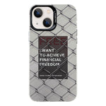 Electroplated Silver Series PC Protective Phone Case, For iPhone 15 Plus, For iPhone 15
