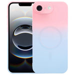 Liquid TPU Silicone Gradient MagSafe Phone Case, For iPhone 17e / 16e, For iPhone 17 Pro Max, For iPhone 17 Pro, For iPhone 17, For iPhone Air, For iPhone 16 Pro Max, For iPhone 16 Pro, For iPhone 16 Plus