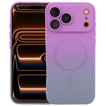 Liquid TPU Silicone Gradient MagSafe Phone Case, For iPhone 17e / 16e, For iPhone 17 Pro Max, For iPhone 17 Pro, For iPhone 17, For iPhone Air, For iPhone 16 Pro Max, For iPhone 16 Pro, For iPhone 16 Plus