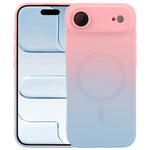 Liquid TPU Silicone Gradient MagSafe Phone Case, For iPhone 17e / 16e, For iPhone 17 Pro Max, For iPhone 17 Pro, For iPhone 17, For iPhone Air, For iPhone 16 Pro Max, For iPhone 16 Pro, For iPhone 16 Plus