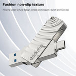 Lenovo Thinkplus MU232 USB 3.2 + USB-C / Type-C Dual Head Flash Drive, 64GB, 128GB, 256GB