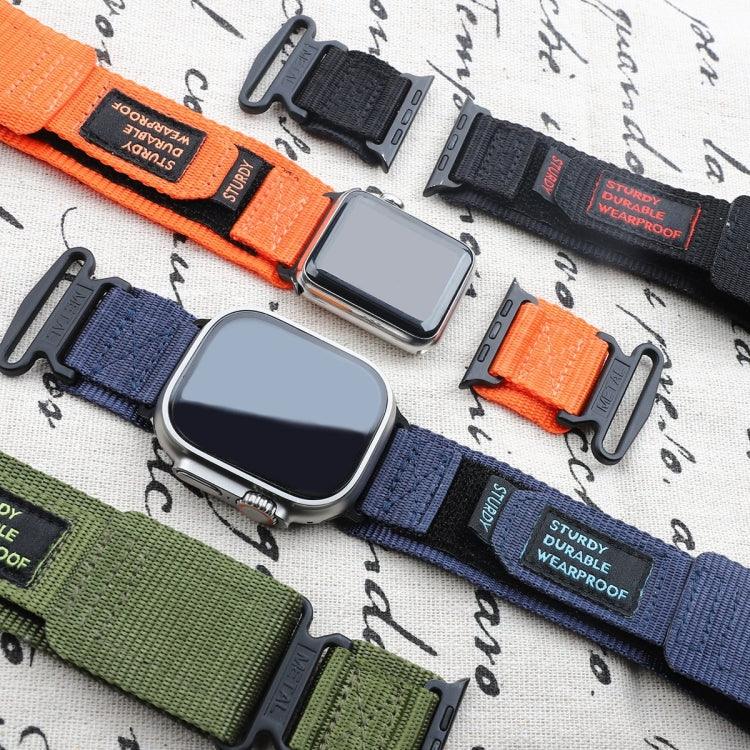 AW Nylon Two-Section Watch Band, For Apple Watch Series 2 42mm, For Apple Watch Series 2 38mm, For Apple Watch 42mm, For Apple Watch 38mm