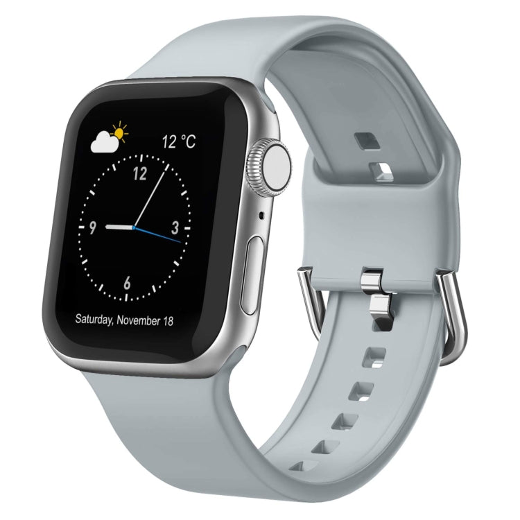 Pin Buckle Silicone Watch Band, For Apple Watch Ultra 49mm