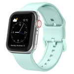 Pin Buckle Silicone Watch Band, For Apple Watch Series 2 42mm