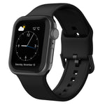 Pin Buckle Silicone Watch Band, For Apple Watch 42mm