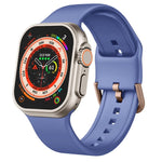 Pin Buckle Silicone Watch Band, For Apple Watch Ultra 2 49mm