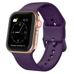 Pin Buckle Silicone Watch Band, For Apple Watch SE 2023 40mm