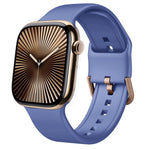 Pin Buckle Silicone Watch Band, For Apple Watch Series 10 46mm