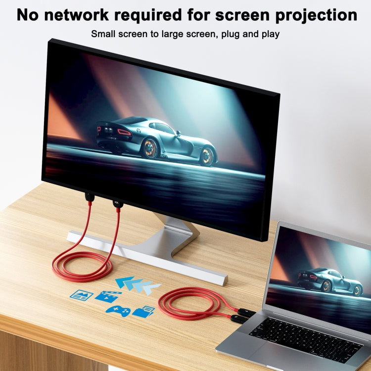 THT-020-8 4 in 1 HDMI Transmitter Wireless Screen Sharer Set, THT-020-8