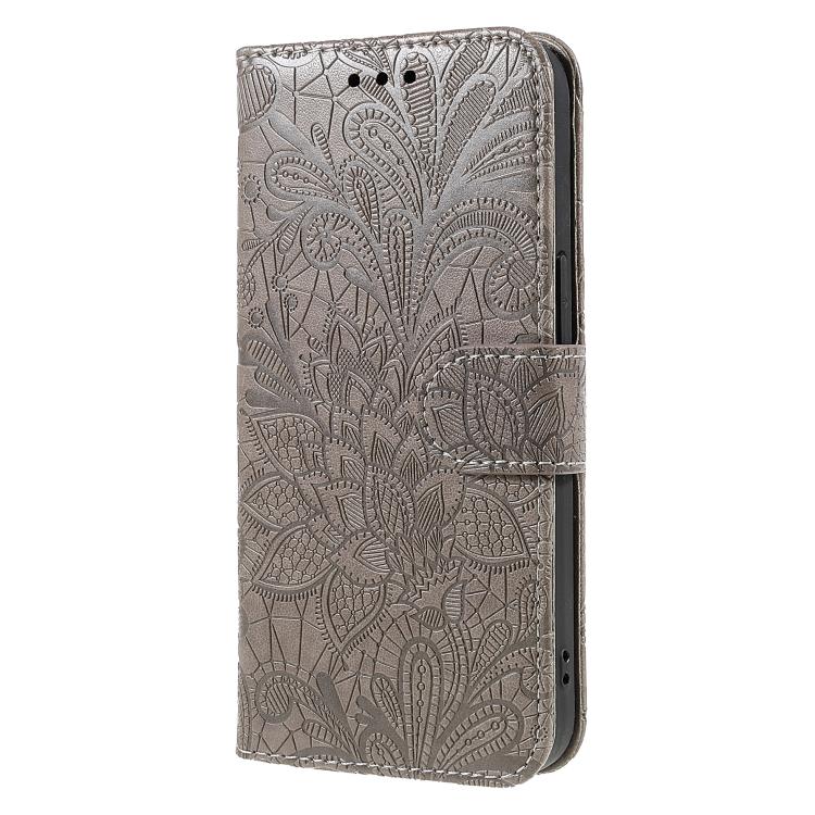 Lace Flower Embossing Flip Leather Phone Case, For iPhone 17e / 16e, For iPhone 17 Pro Max, For iPhone 17 Pro, For iPhone 17, For iPhone Air, For iPhone 16 Pro Max, For iPhone 16 Pro, For iPhone 16 Plus