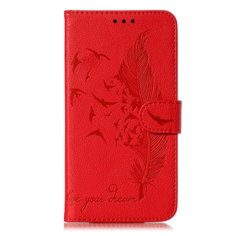 Feather Pattern Litchi Texture Leather Phone Case, For iPhone 17 Pro Max, For iPhone 17 Pro, For iPhone 17, For iPhone Air, For iPhone 15 Pro Max, For iPhone 15 Pro, For iPhone 15 Plus, For iPhone 15