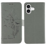 Feather Pattern Litchi Texture Leather Phone Case, For iPhone 17 Pro Max, For iPhone 17 Pro, For iPhone 17, For iPhone Air, For iPhone 15 Pro Max, For iPhone 15 Pro, For iPhone 15 Plus, For iPhone 15