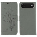 Feather Pattern Litchi Texture Leather Phone Case, For iPhone 17 Pro Max, For iPhone 17 Pro, For iPhone 17, For iPhone Air, For iPhone 15 Pro Max, For iPhone 15 Pro, For iPhone 15 Plus, For iPhone 15