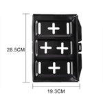 Car Universal Battery Bracket Adjustable Battery Fixed Holder + Base Tray, 28.5cm Base + 19cm Bracket, 28.5cm Base + 23cm Bracket, 28.5cm Base + 27cm Bracket, 34.5cm Base + 19cm Bracket, 34.5cm Base + 23cm Bracket, 34.5cm Base + 27cm Bracket