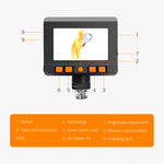 P110 50X-1000X Desktop Electronic Digital Microscope with 4.3 inch Screen, P110