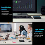 GXMO N42 Windows 11 Intel Gemini Lake N4020C Mini PC NVME SSD WiFi Mini Desktop Computer, 4GB+64GB, 4GB+64GB+256GB