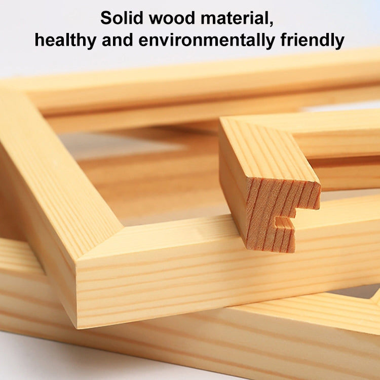 Imitation Solid Wood Photo Frame Document Frame, 6 inch, 8 inch, 10 inch
