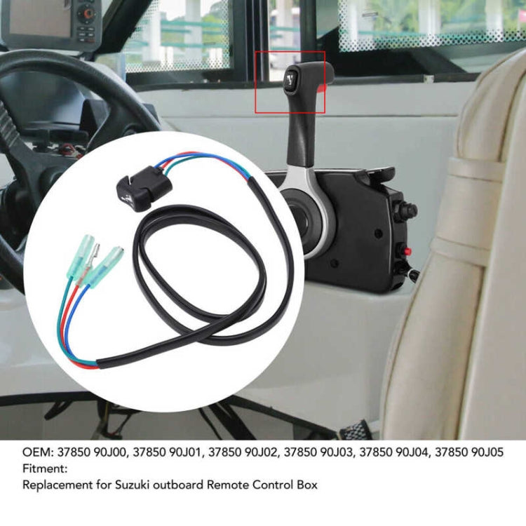 For Suzuki Outboard Motor Vertical Control Box Tilt Lift Switch 37850-93J10, 37850-93J10