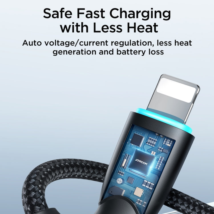 JOYROOM SA32-CL3 Starry Series 30W USB-C / Type-C to 8 Pin Fast Charging Data Cable, USB-C / Type-C to 8 Pin