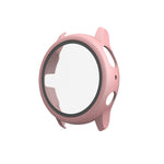 PC Protective Case with Tempered Glass Film, For Samsung Galaxy Watch Active 2 40mm, For Samsung Galaxy Watch Active 2 44mm