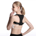 Anti-kyphosis Correction Belt Invisible Artifact For Sitting Posture, Style: Correction Belt + Shoulder Strap, S, M, L, XL