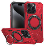 MagSafe Magnetic Shockproof Phone Case with Ring Holder, For iPhone 16 Plus, For iPhone 16, For iPhone 15 Pro Max, For iPhone 15 Pro, For iPhone 15 Plus, For iPhone 15