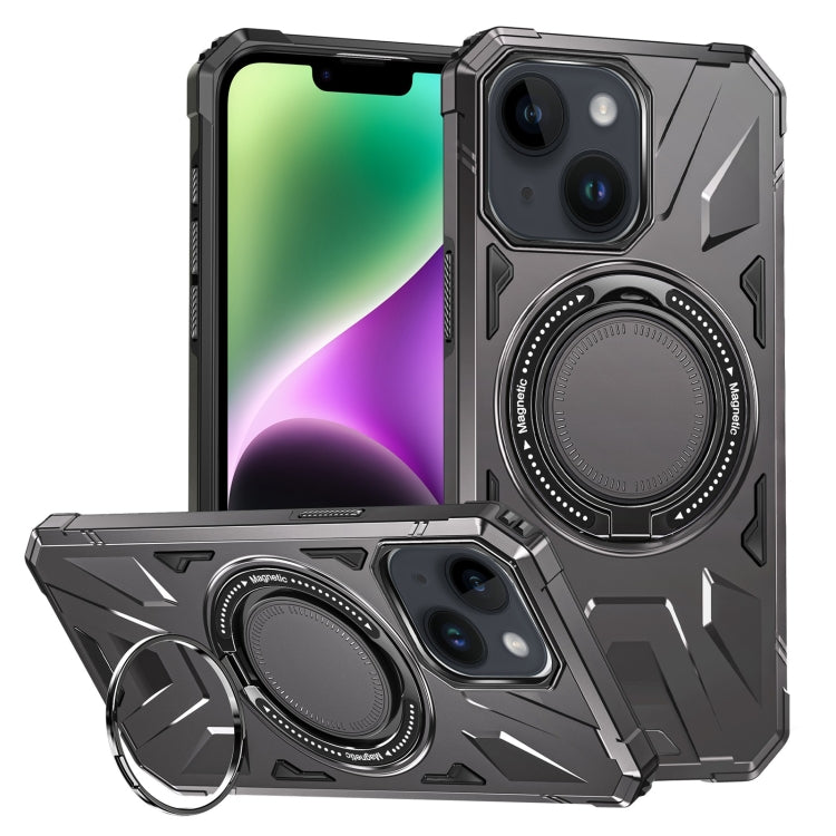 MagSafe Magnetic Shockproof Phone Case with Ring Holder, For iPhone 14 Plus, For iPhone 14/13, For iPhone 14 Pro, For iPhone 14 Pro Max, For iPhone 13 Pro Max, For iPhone 13 Pro