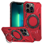 MagSafe Magnetic Shockproof Phone Case with Ring Holder, For iPhone 14 Plus, For iPhone 14/13, For iPhone 14 Pro, For iPhone 14 Pro Max, For iPhone 13 Pro Max, For iPhone 13 Pro